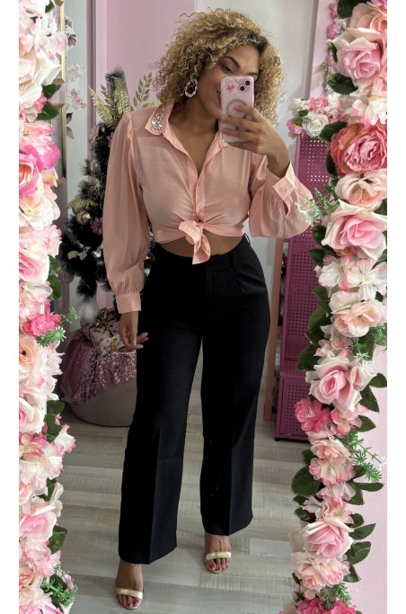 Pantalon large classique